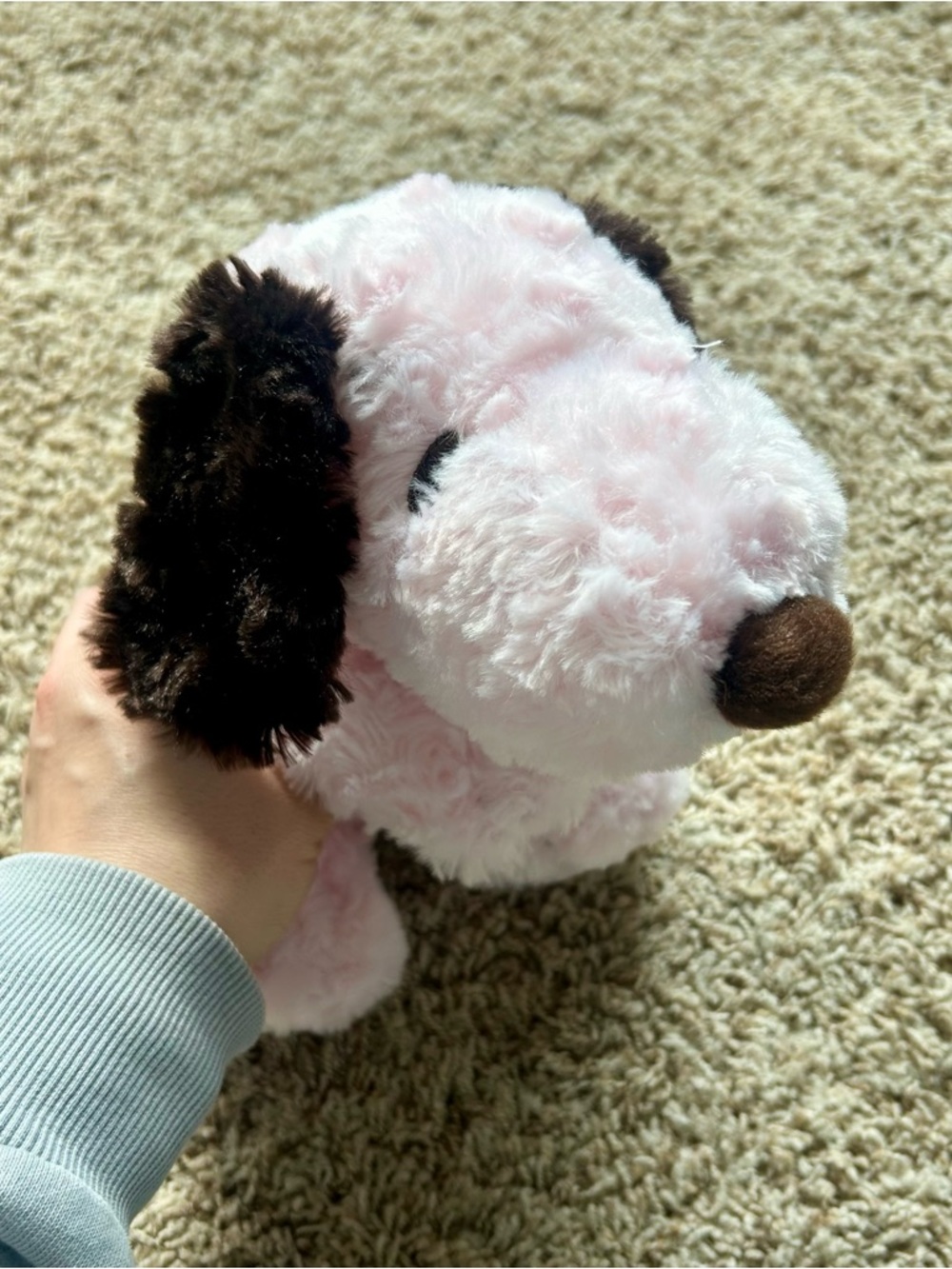 Hallmark Snoopy Light Pink Plush